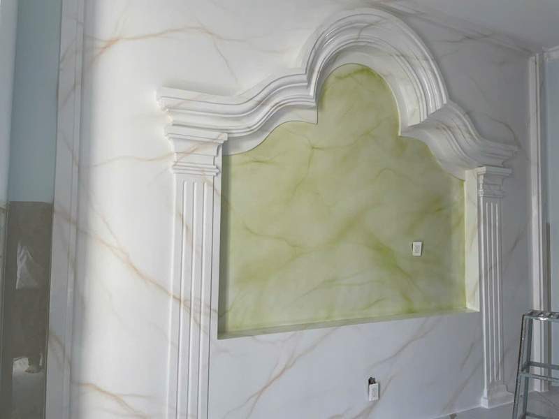 Các bước thi công sơn giả đá