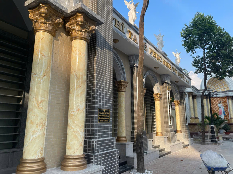 mẫu sơn giả đá cẩm thạch đẹp