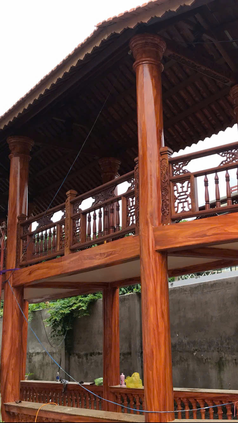 mẫu sơn giả gỗ đẹp