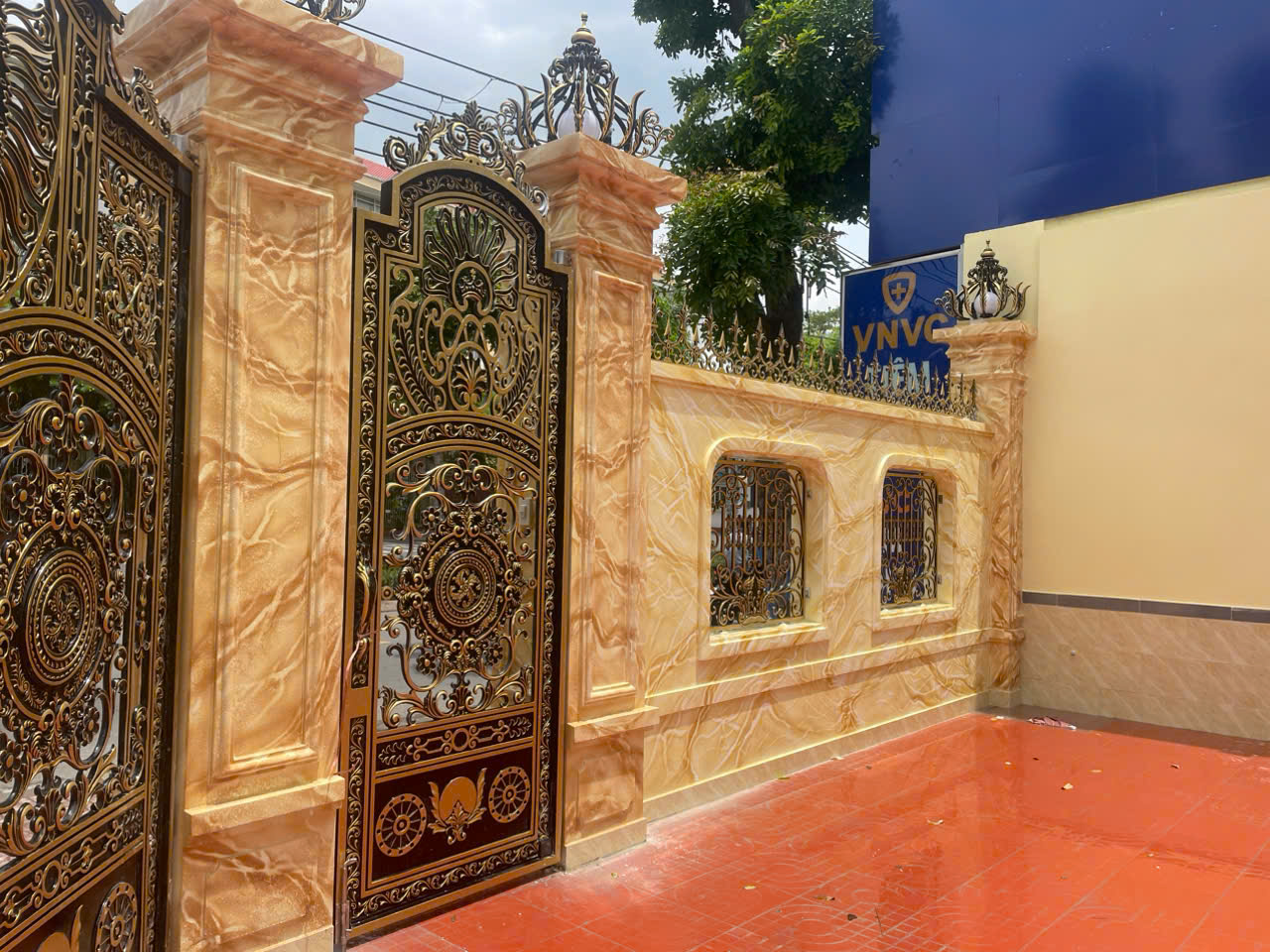Sơn giả đá biệt thự